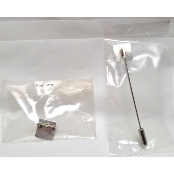 Vintage Brunswick Silver Bowling 200 Game Pin 500 Series Achievement Stick Pin - Picture 4 of 6